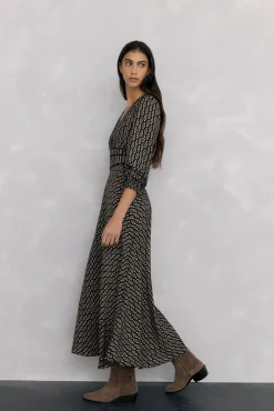 Mujer Pedro del Hierro Vestidos>Vestido midi estampado
