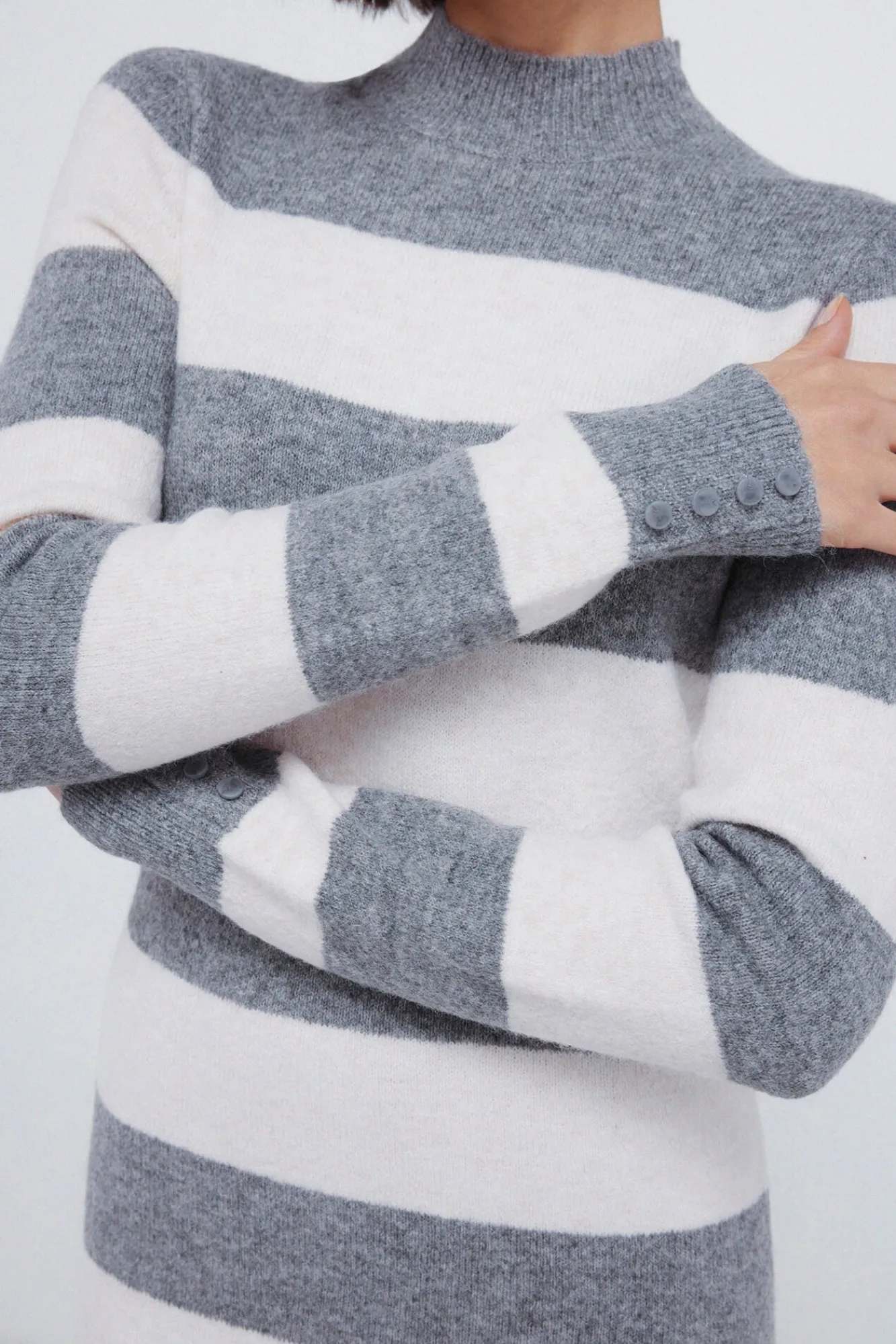 Mujer Springfield Vestidos>Vestido midi punto rayas kodak