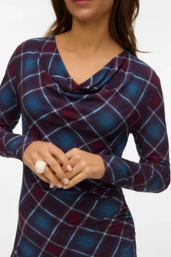 Mujer Vero Moda Vestidos>Vestido midi rombos