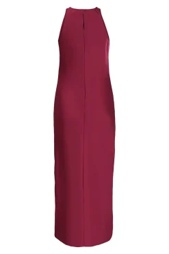 Mujer Vila Blusas|Vestidos>Vestido midi satinado