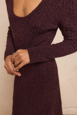 Mujer Slowlove Vestidos>Vestido punto aranés