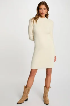 Mujer Morgan Vestidos>Vestido punto corto ajustado