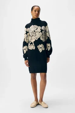 Mujer Object Vestidos>Vestido punto estampado