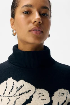 Mujer Object Vestidos>Vestido punto estampado