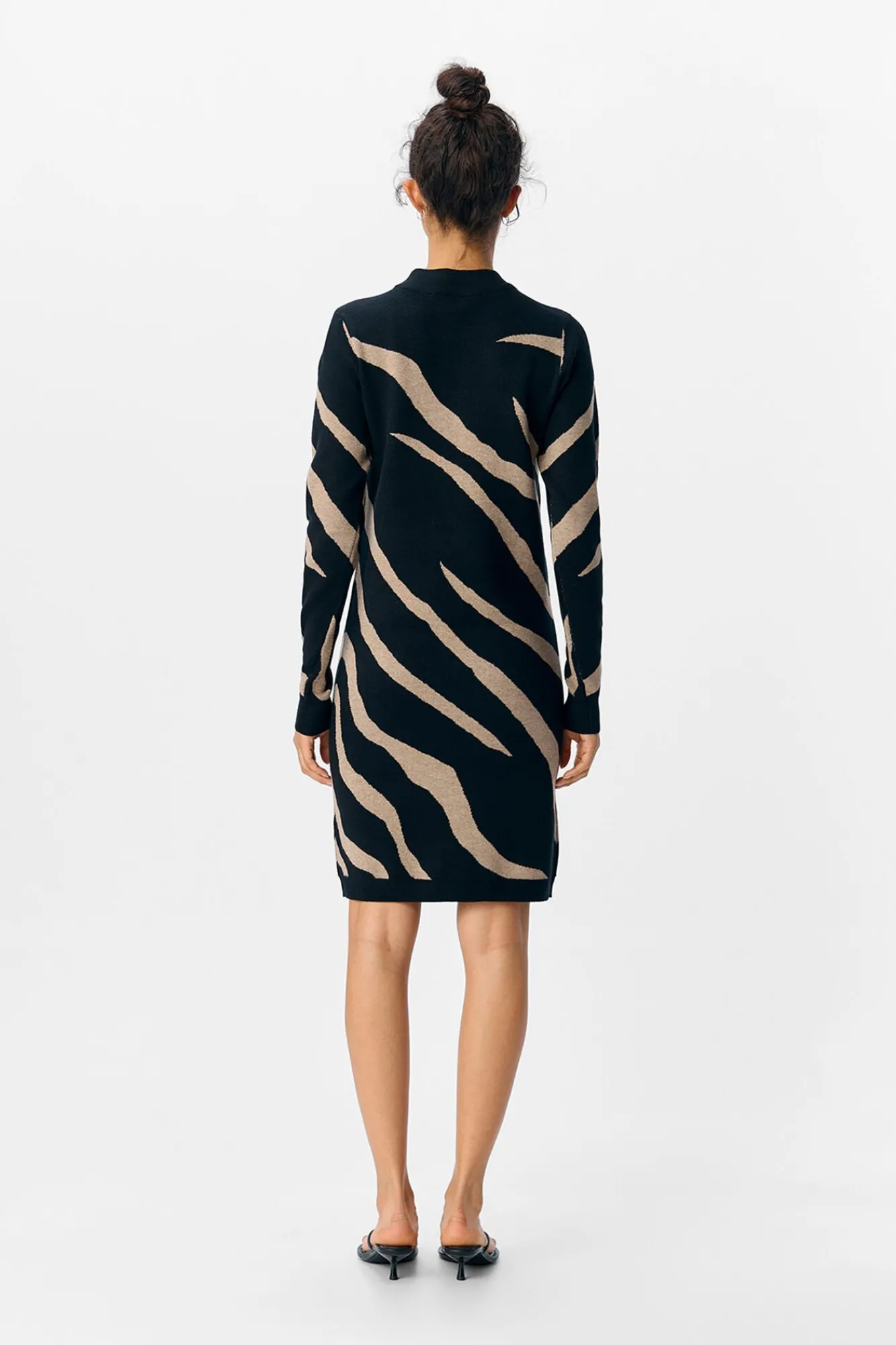 Mujer Object Vestidos>Vestido punto estampado