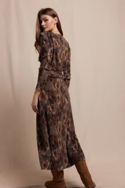 Mujer Slowlove Vestidos>Vestido textura elastico