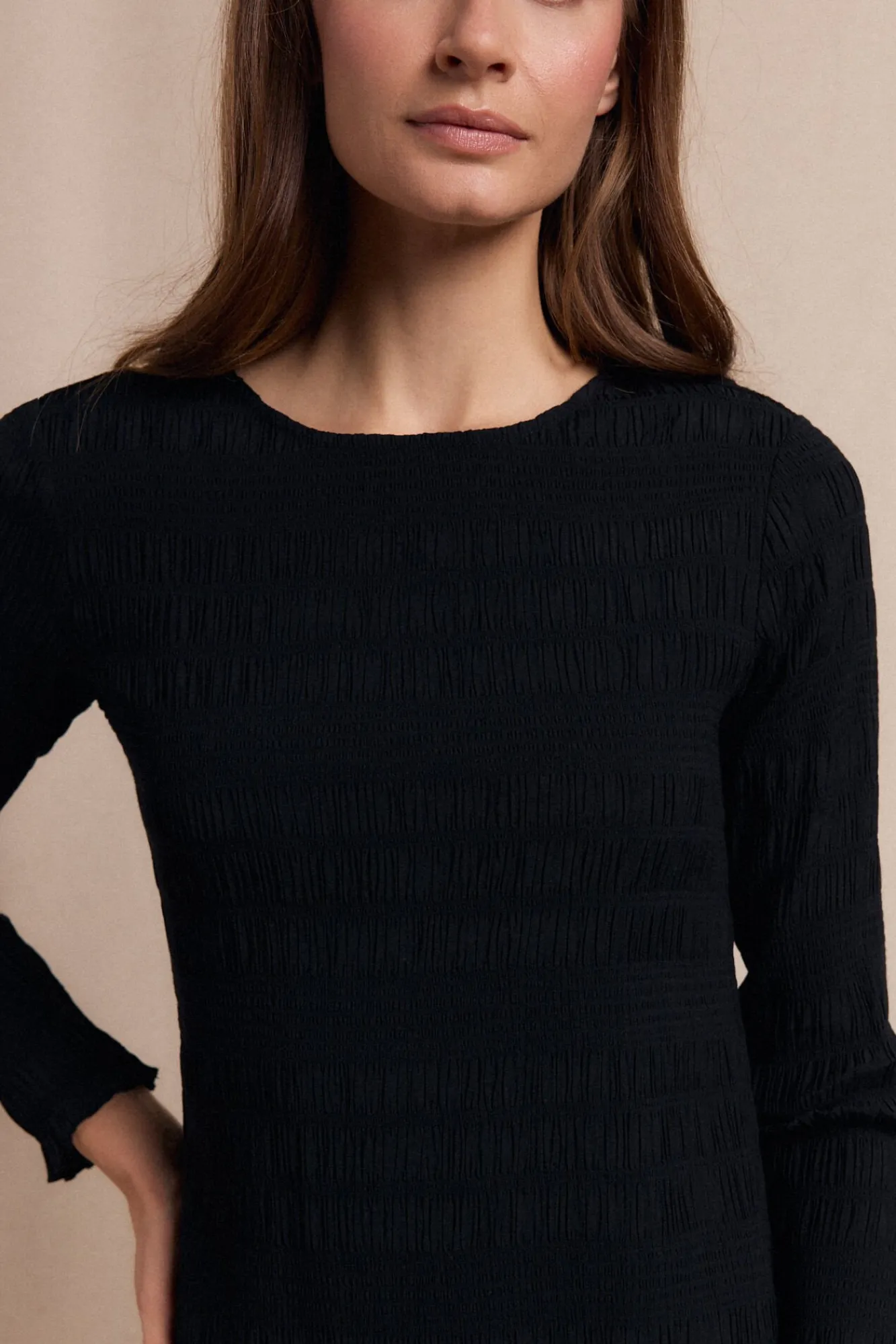 Mujer Slowlove Vestidos>Vestido textura elastico