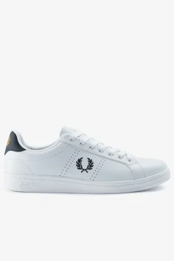 Hombre Fred Perry Zapatillas>Zapatilla B721 leather