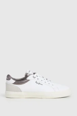 Mujer Pepe Jeans Zapatillas>Zapatillas Clásicas Con Detalles En Ante