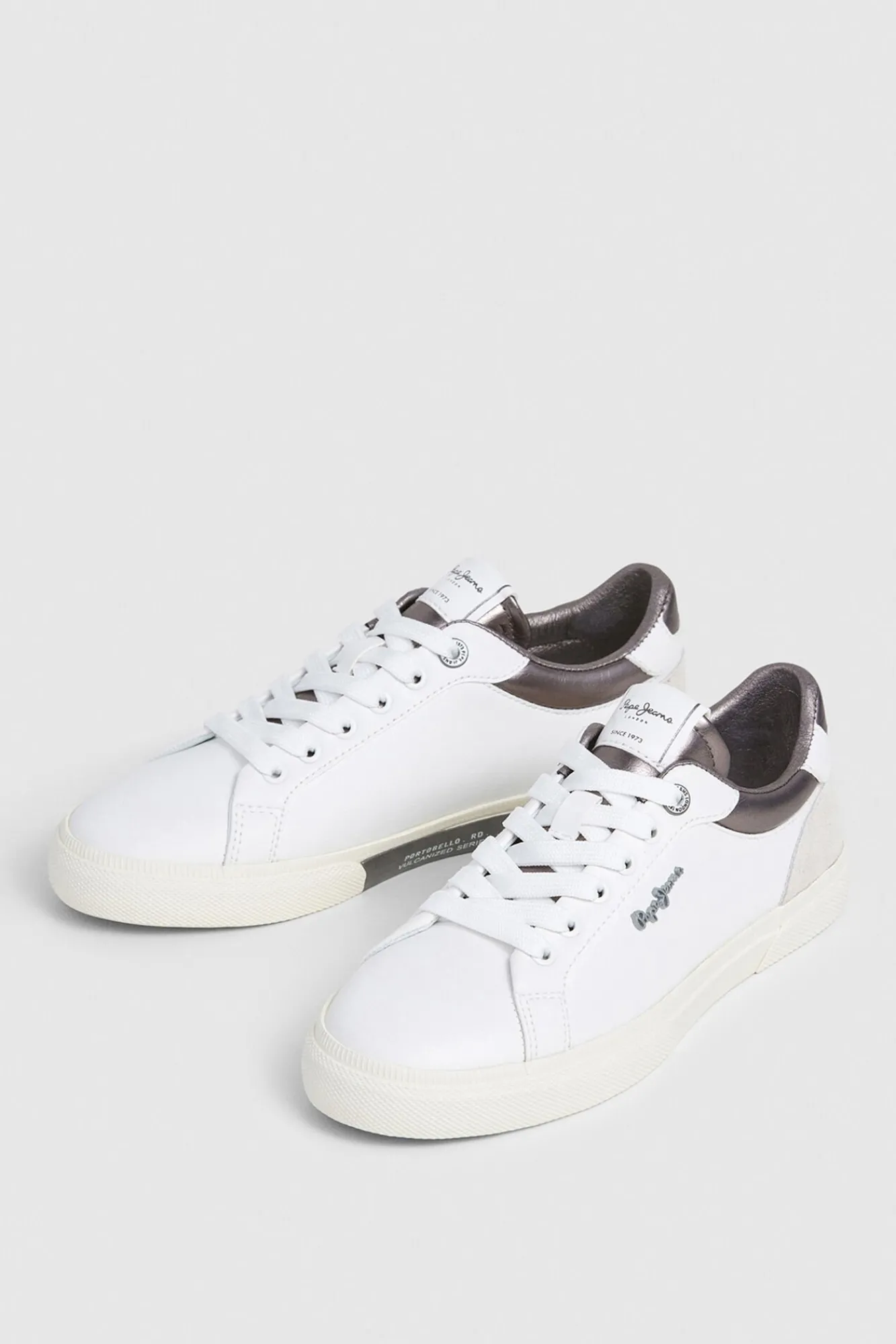 Mujer Pepe Jeans Zapatillas>Zapatillas Clásicas Con Detalles En Ante