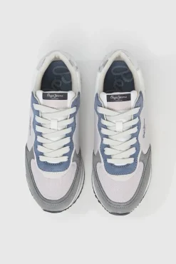 Mujer Pepe Jeans Calzado Piel|Zapatillas>Zapatillas de ante y glitter