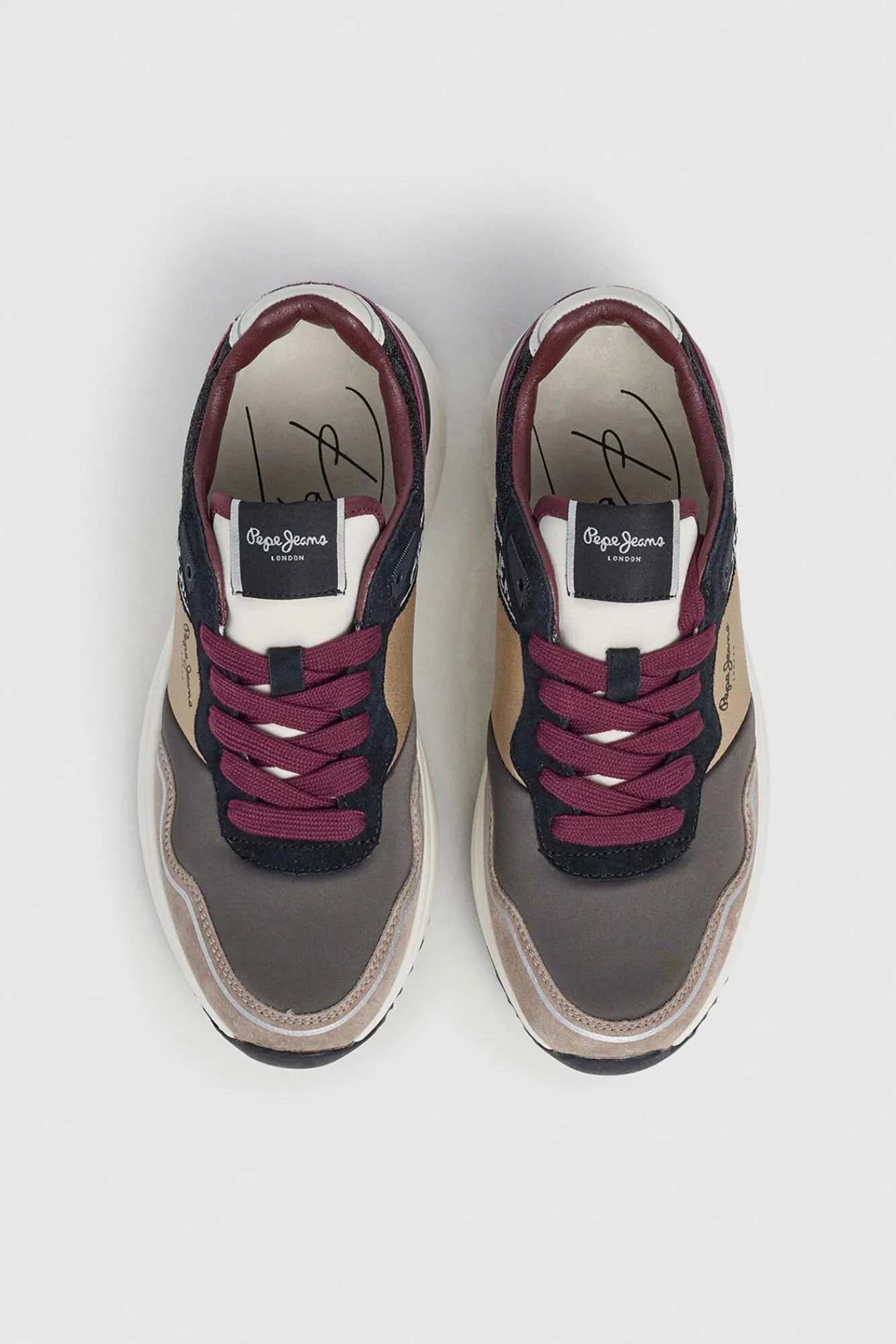 Mujer Pepe Jeans Zapatillas>Zapatillas detalle brillos