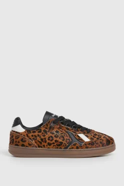 Mujer Pepe Jeans Zapatillas|Calzado Piel>Zapatillas Estampado Animal Print