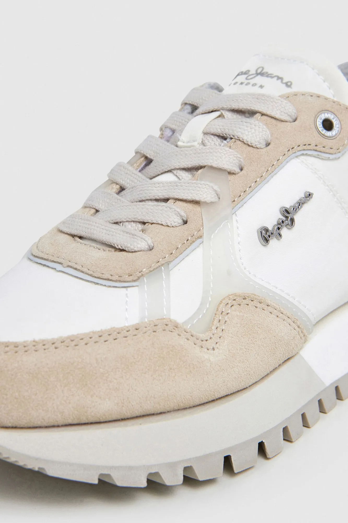 Mujer Pepe Jeans Calzado Piel|Zapatillas>Zapatillas Running Retro