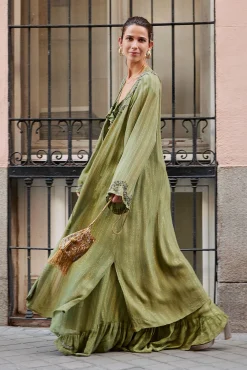 Mujer Hoss Intropia Chaquetas>Zena. Kimono bordado